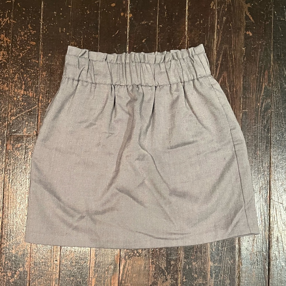 Sparkle & Fade Gray Mini Skirt